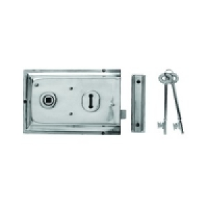 Yale P-334-CH Rim Sashlock Chrome