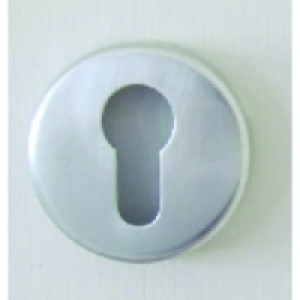 4FireDoors Euro Profile Escutcheon Satin Stainless Steel PK2 £4.99