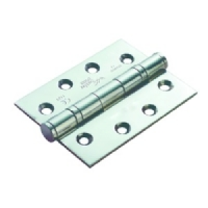 4FireDoors Ball Bearing Hinges Chrome 102x76x3mm PK3 £14.99