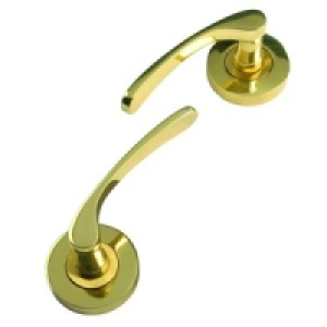Wickes Toulouse Latch Handle Brass