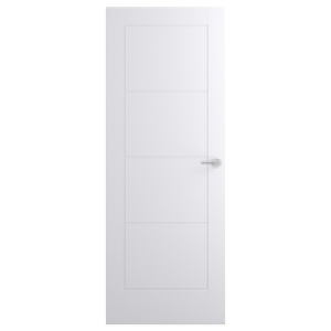 Wickes Kent Internal Moulded Fire Door White Primed 4 Panel