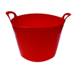 Wickes Flexible Red Bucket 40L