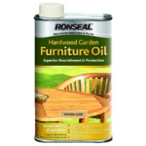 Ronseal Hardwood Furniture Oil Natural Clear 500ml