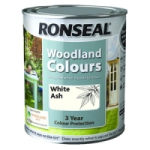 Ronseal Woodland Trust Colour White Ash 750ml