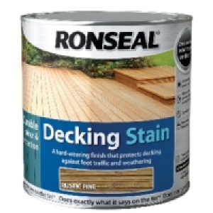 Ronseal Ultra Tough Deck Stain Rustic Pine 2.5L