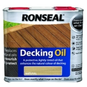 Ronseal Decking Oil Natural 2.5L