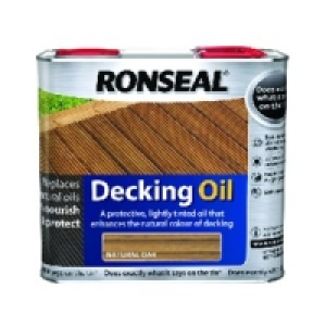 Ronseal Decking Oil Natural Oak 2.5L