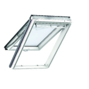 VELUX GPU CK04 0060 Roof Window White Top Hung Clear Glass 9