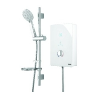 Wickes Hydro Touch Control 8.5kW Electric Shower White