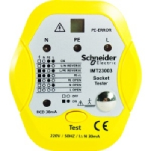 Schneider Socket Tester With RCD Test Facility £13.49