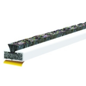 4FireDoors Intumescent Fire & Smoke Seal White 10 x 4mm Sing £6.99