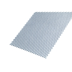 Wickes Perforated Steel Stretched Metal Sheet 600 x 1000mm £26.53