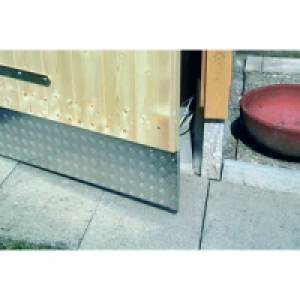 Wickes Metal Sheet Aluminium Checkerplate 600 x 1000mm