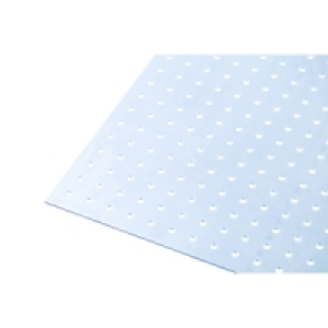 Wickes Metal Sheet Perforated Round Hole 4.5mm Galvanised St £20.72