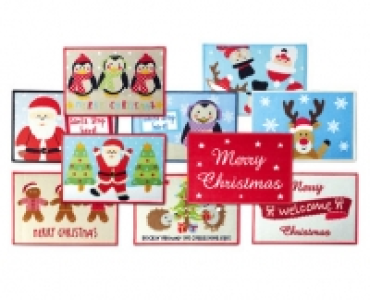 Christmas Washable Indoor Mat