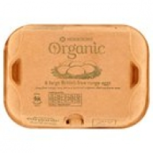 Morrisons Organic Large British Free Ra