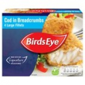 Birds Eye Simply Cod In Crumbs £3.99