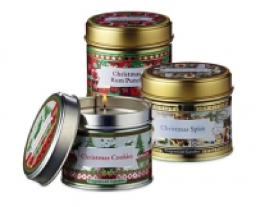 Fragranced Tin Candle