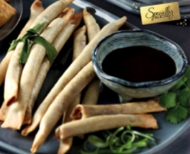 10 Specially Selected Duck Straws in Filo Pastry