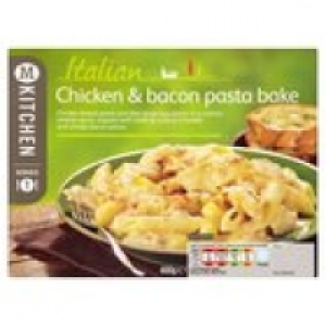 M Kitchen Italian Chicken & Bacon Pasta Bake &pound;2.00