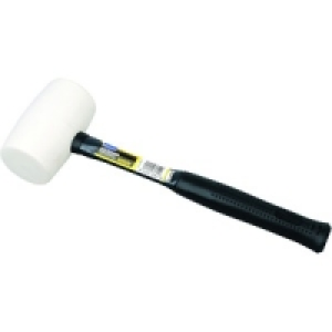 Wickes General Purpose White Rubber Mallet 26oz