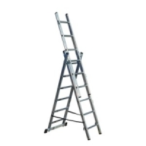 Youngman Professional 3 Section Combi Ladder 2m