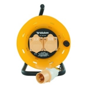 Wickes Extension Cable Reel 25m 110v