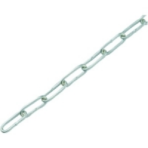 Wickes Zinc Plated Steel Welded Chain 3x26x2000mm &pound;5.79