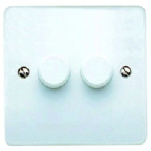 MK Logic Plus Double Dimmer 2 Way