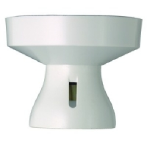 MK Batten Lampholder Straight 1174RPWHI