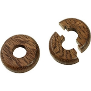 Wickes Real Wood Pipe Surrounds Dark Wood Effect 2 Pack £4.99