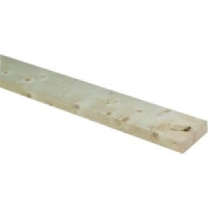 Wickes Kiln Dried Sawn Softwood Timber 47x150x2400mm