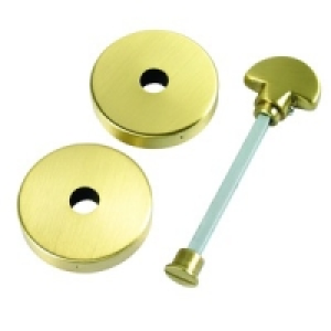 Urfic Escutcheon Bathroom Handle Solid Brass