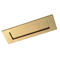 Wickes  Wickes Letterbox Brass 100x300mm
