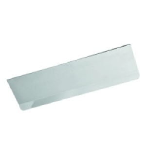 Wickes Letterbox Tidy Chrome 76x254mm