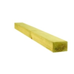 Wickes Kiln Dried C16 Treated Timber 45x70x2400mm