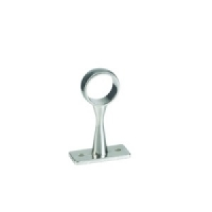 Wickes Centre Rail Bracket Brushed Nickel 19mm