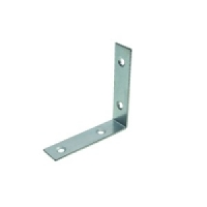 Wickes 63mm Zinc Plated Angle Bracket Pack 4 £4.19
