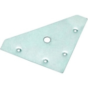Wickes 83mm Zinc Plated Corner Bracket Pack 4 £4.49