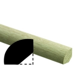 Wickes White Oak Quadrant FB1012 18x18x2400mm £8.99