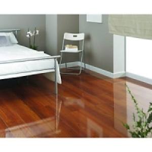 Wickes High Gloss Plateau Merbau Laminate Flooring