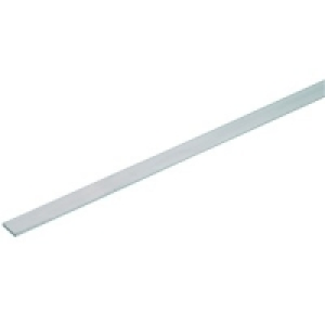 Wickes 15.5mm Multi-Purpose Aluminium Flat Bar 1000mm £3.14