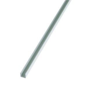Wickes 11.5mm Multi-Purpose White PVC U Section 1000mm £2.89