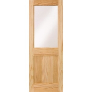 Wickes Tamar External Pine Door Glazed 1 Panel 1981x838mm