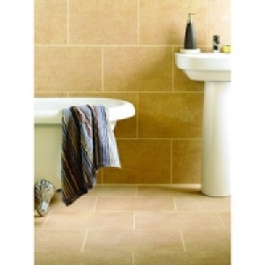 Wickes Capri Caramel Matt Porcelain Wall & Floor Tile 300x45