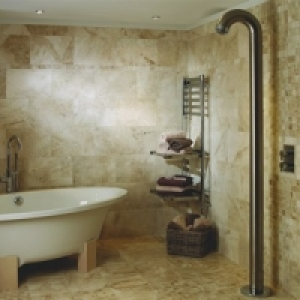Wickes Light Cappuccino Beige Polished Marble Wall & Floor T