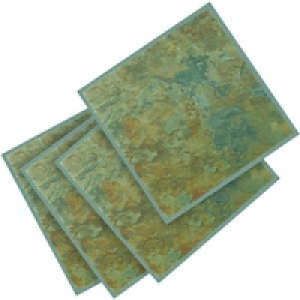 Wickes Vinyl Tiles Slate Effect 305x305mm 11 Pack