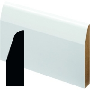 Wickes Fully Finished MDF Chamfered Architrave 14.5x44x2100m