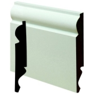 Wickes Dual Purpose Primed MDF Torus/Ogee Skirting 14.5x119x £22.55