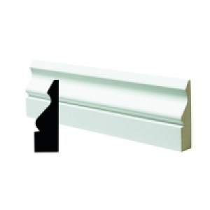 Wickes Fully Finished MDF Ogee Skirting 14.5x58x2100mm £7.05